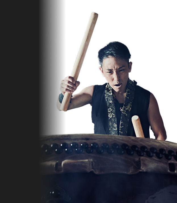 大太鼓の圧倒的な運動量